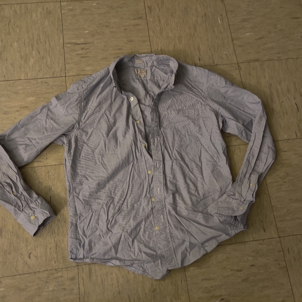 J Crew Slim Fit Casual Button Shirt